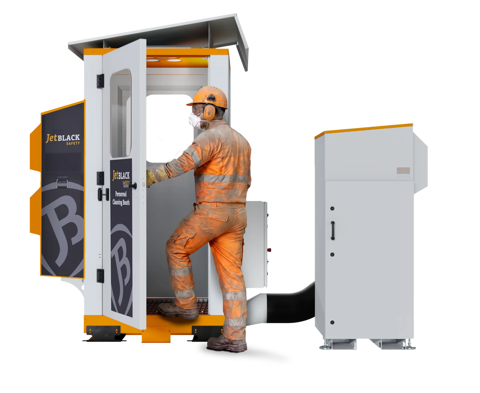 Cleaning booth